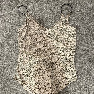 Cheeta Print bodysuit size S